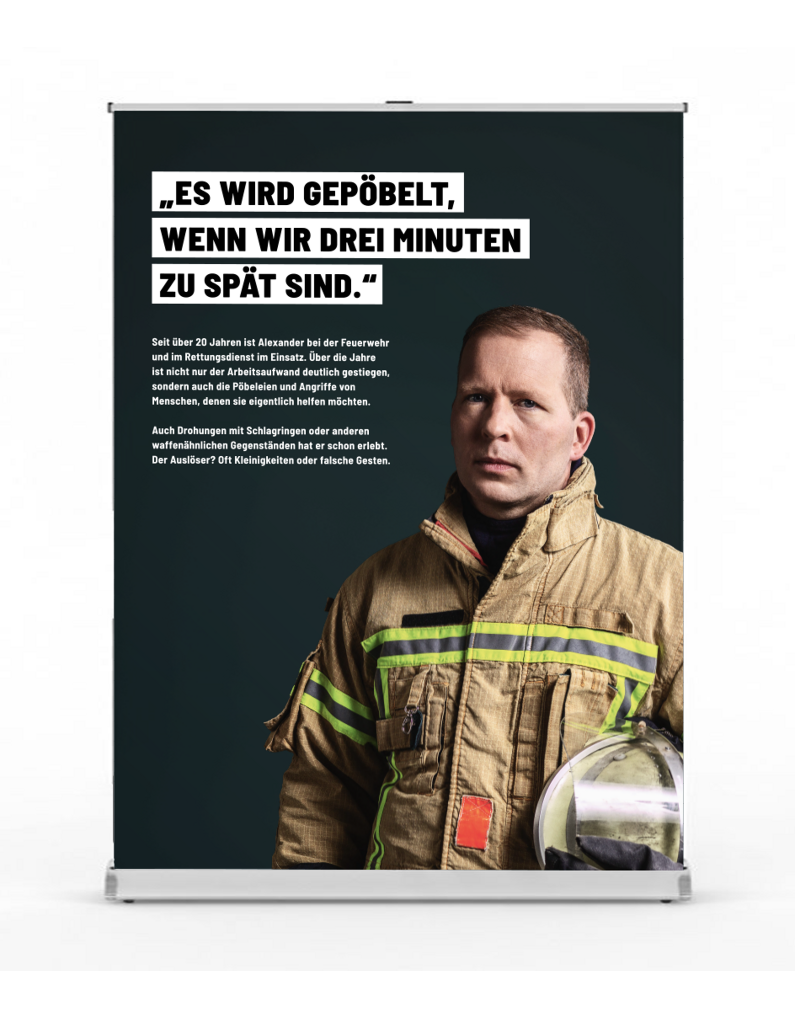 Ausstellung als Rollup im Format 150 x 200 cm