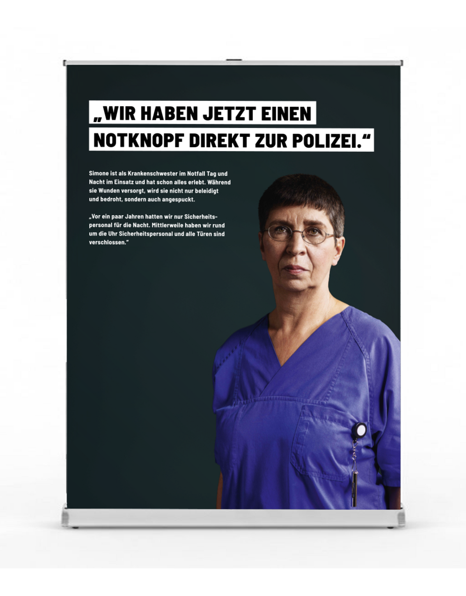 Ausstellung als Rollup im Format 150 x 200 cm