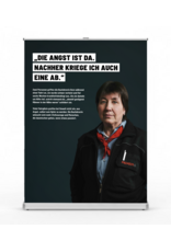 Ausstellung als Rollup im Format 150 x 200 cm