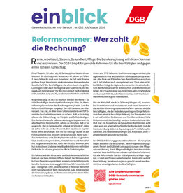 Zeitung einblick Juli/Aug…