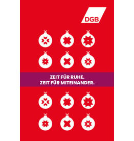 Weihnachtskarte „Zeit für Ruhe“ inkl. Umschlag