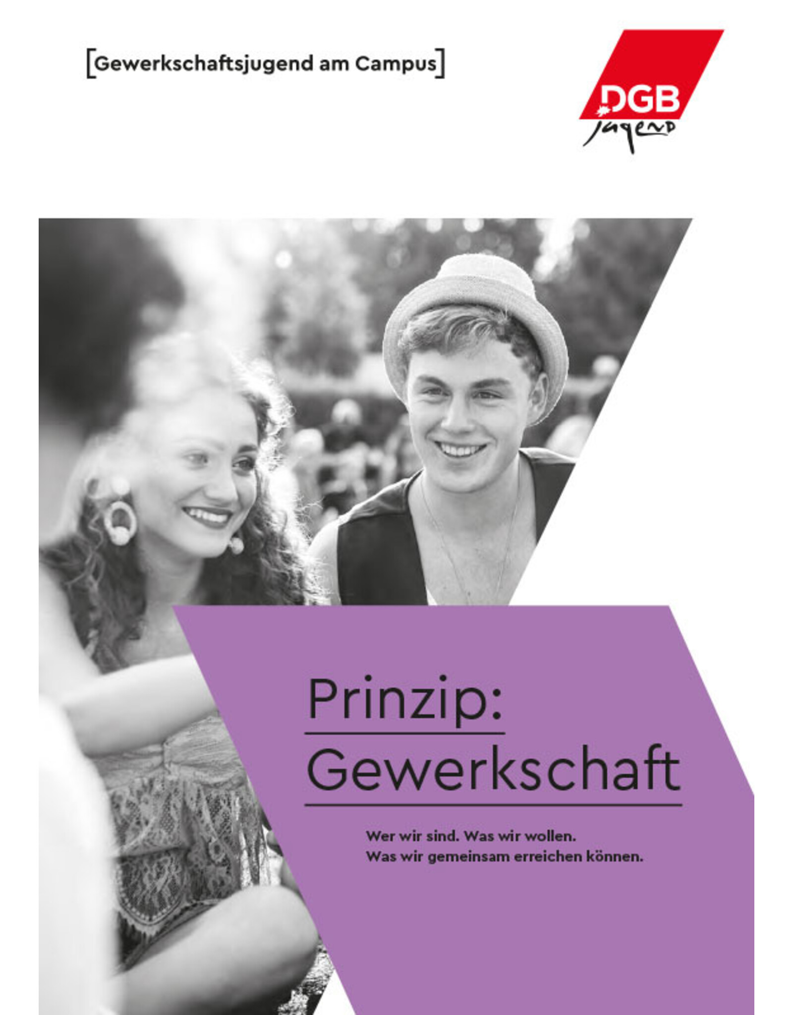 Broschüre Prinzip Gewerkschaft für Studierende