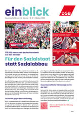 Zeitung einblick Oktober 10/2026