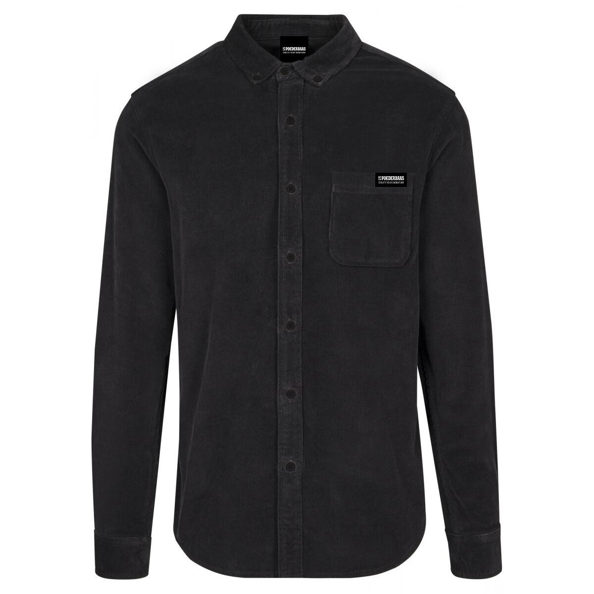 Corduroy Shirt - Black