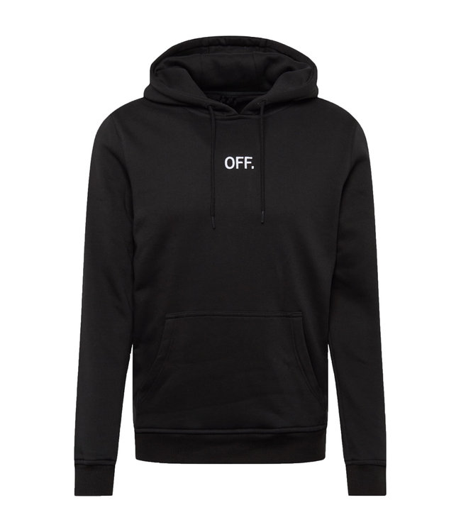 Zwarte OFF hoodie met witte opdruk