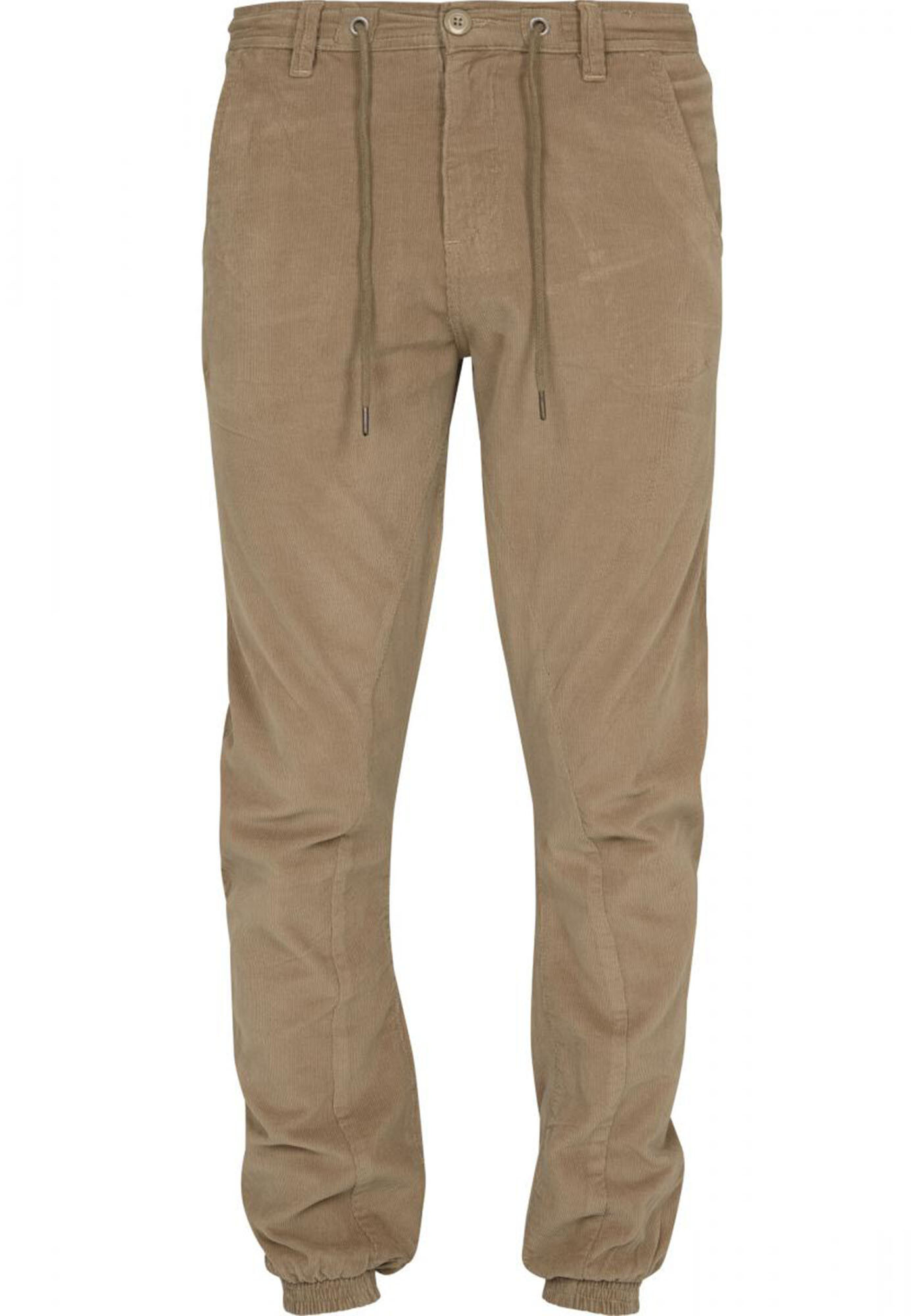 Beige Corduroy broek van Poederbaas