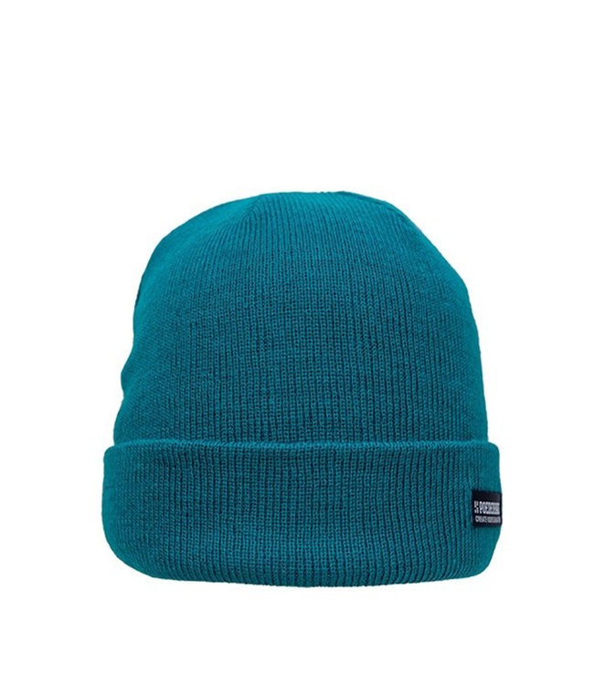 Bunte Basic Mütze - dunkelgrün / blaugrün