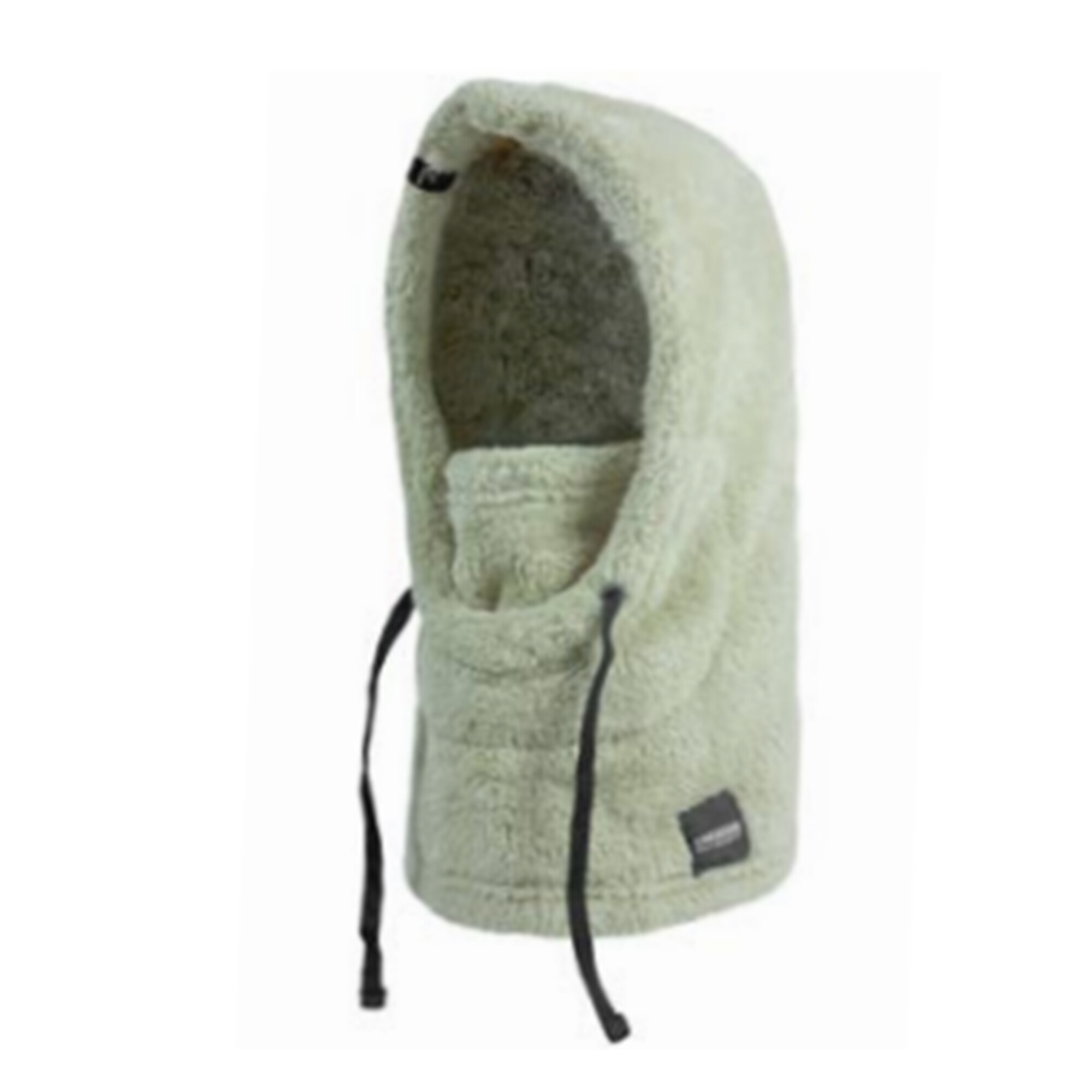 Mintgroene teddy fleece Balaclava van Poederbaas (facemask)