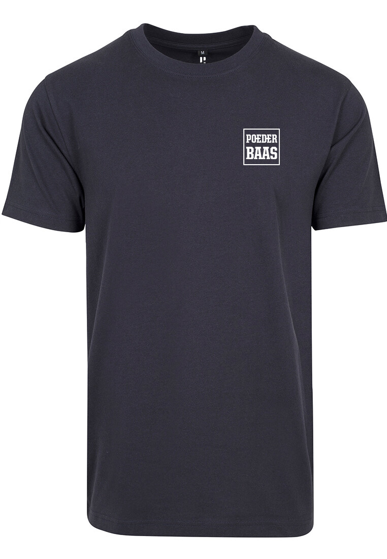Wit Logo T-Shirt Navy