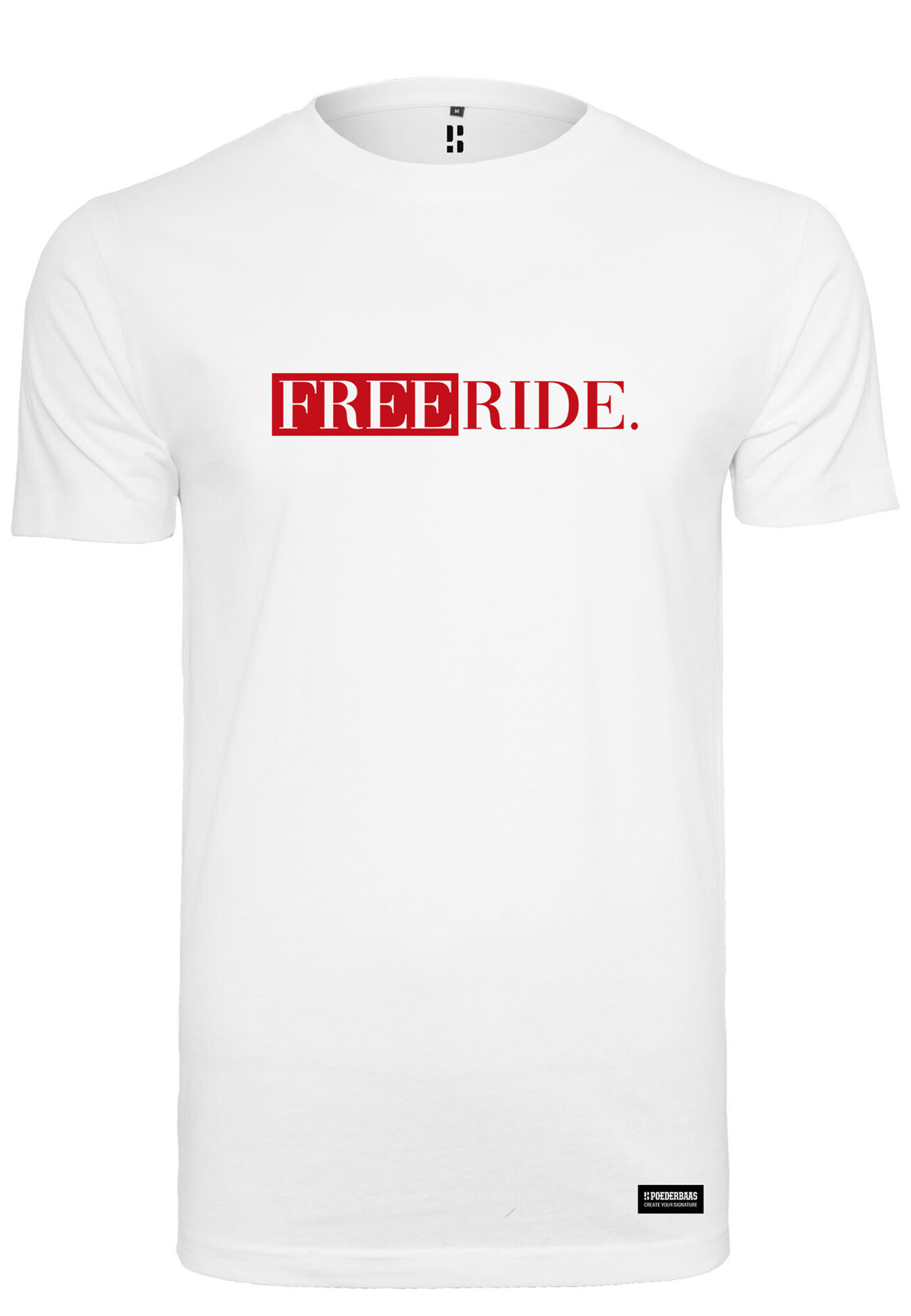 Freeride T-shirt - White/Red