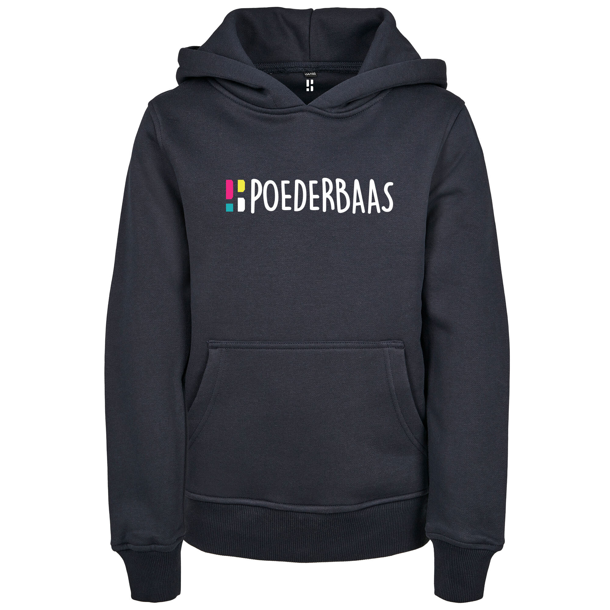 Kids Hoodie Poederbaas - Navy