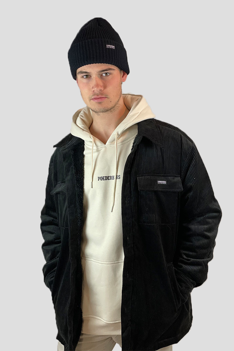 Mountain Peak Corduroy Jacket - Black