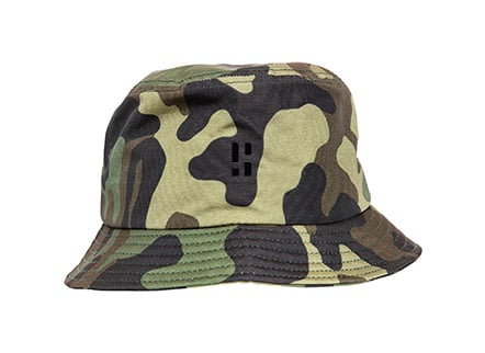 Camo Bucket Hat (geborduurd)