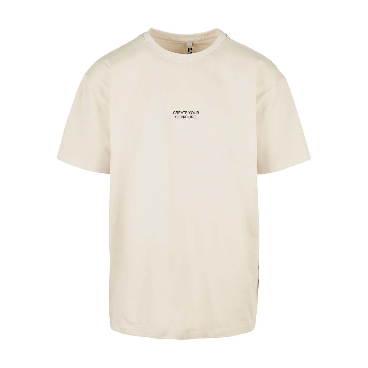 Create Your Signature T-Shirt - Beige