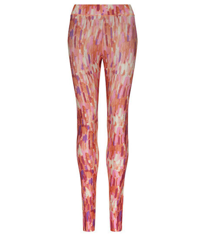 Pinky Sports Leggings für Damen mit Multicolor-Print und High-Waist-Passform