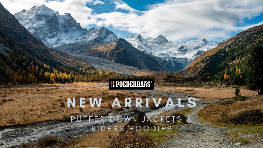 NEW ARRIVALS! Puffer down jackets & Riders hoodies.