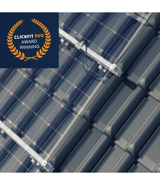Clickfit Clickfit Evo Montageset zonnepanelen voor pannendak (portrait / staand)
