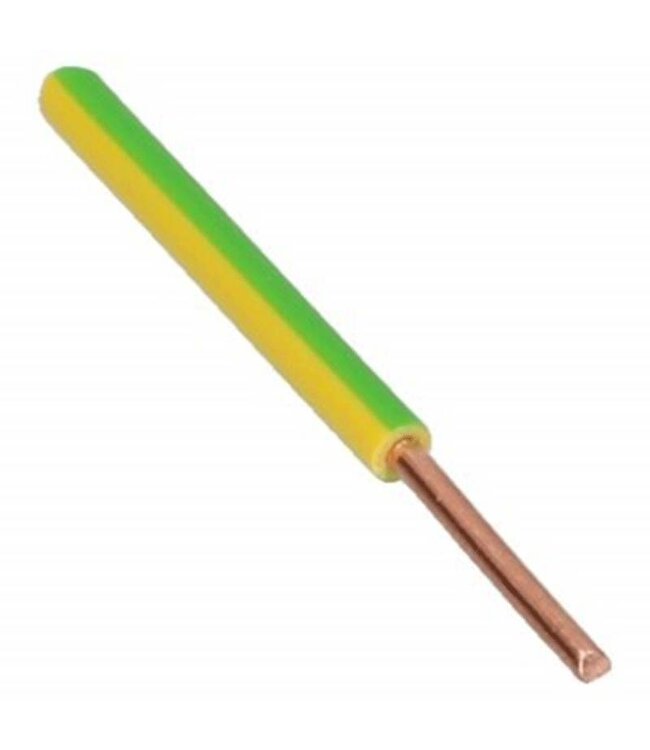 Aardekabel 6mm2 (geel/groen) - 20 meter