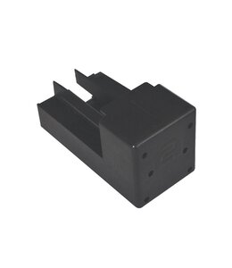 Clickfit Clickfit rails Eindkap - Zwart (5 stuks)