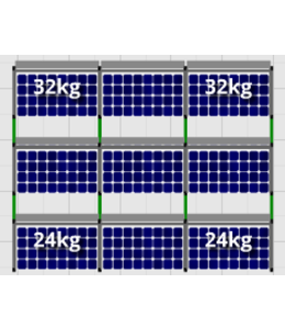 Flatfix Flatfix Fusion Complete Montageset - 3 rijen zonnepanelen (Zuid)