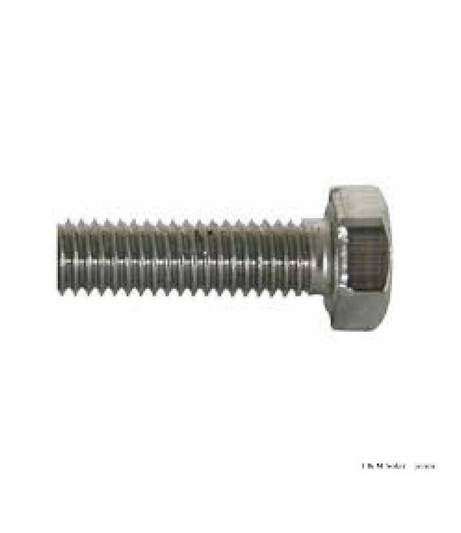 Clickfit RVS Zeskant bout M8x20