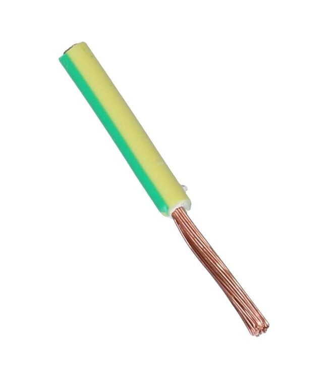 Aardekabel 6mm2 (geel/groen) - 20 meter