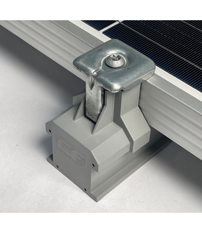 Clickfit 9 Panelen Portrait - Clickfit Evo Grijs Montageset zonnepanelen voor pannendak