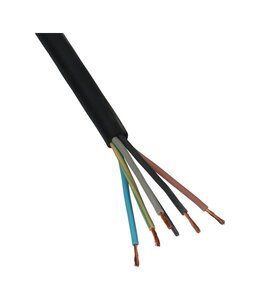 Neopreen Kabel 5x4mm2 (3 fase)