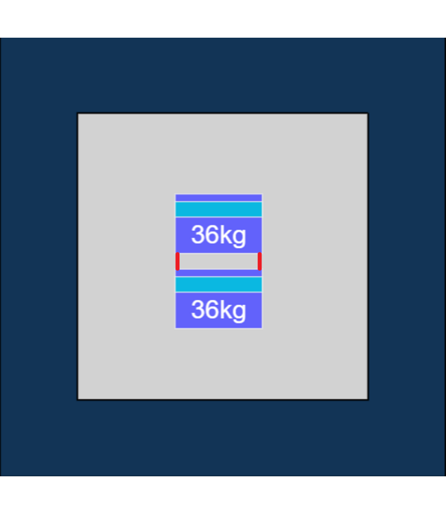 Blubase Blubase Connect Montageset - Voor 1  paneel Landscape