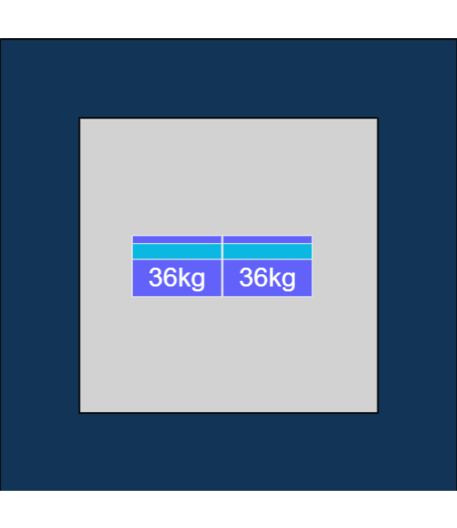 Blubase Blubase Connect Montageset - Voor 2  panelen