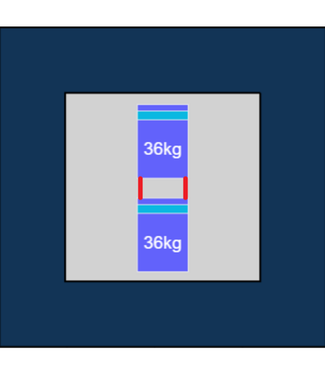 Blubase Blubase Connect Montageset - Voor 1  paneel Portrait