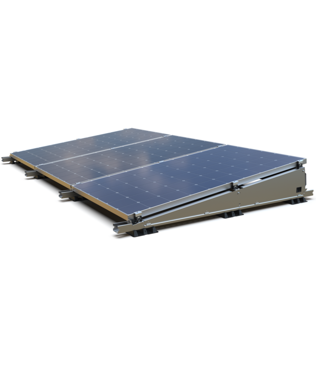 Blubase Blubase Connect Montageset - Voor 3  panelen Portrait