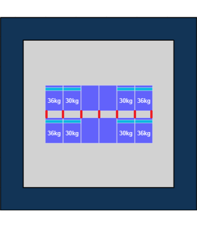 Blubase Blubase Connect Montageset - Voor 6  panelen Portrait