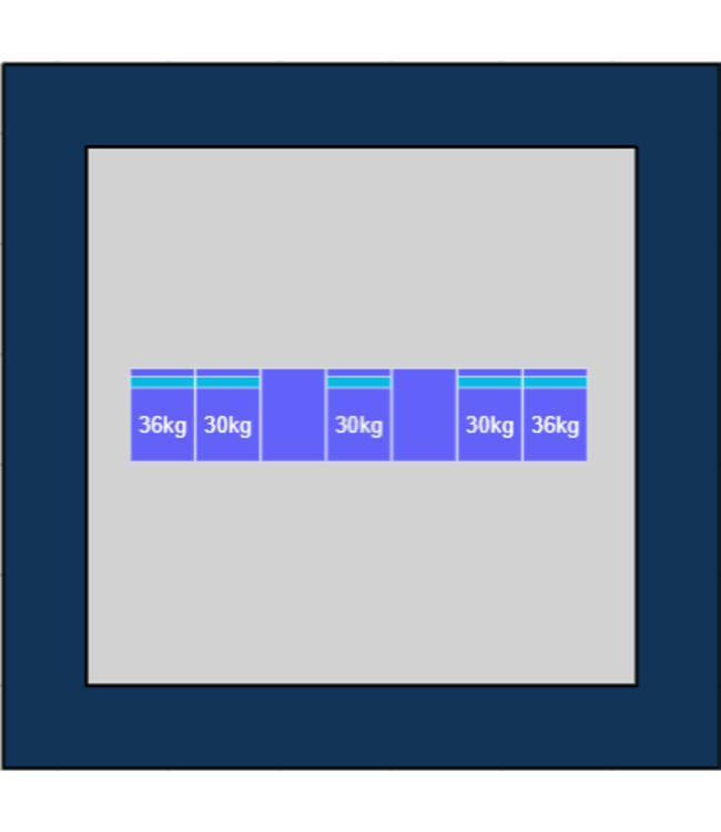 Blubase Blubase Connect Montageset - Voor 7 panelen Portrait