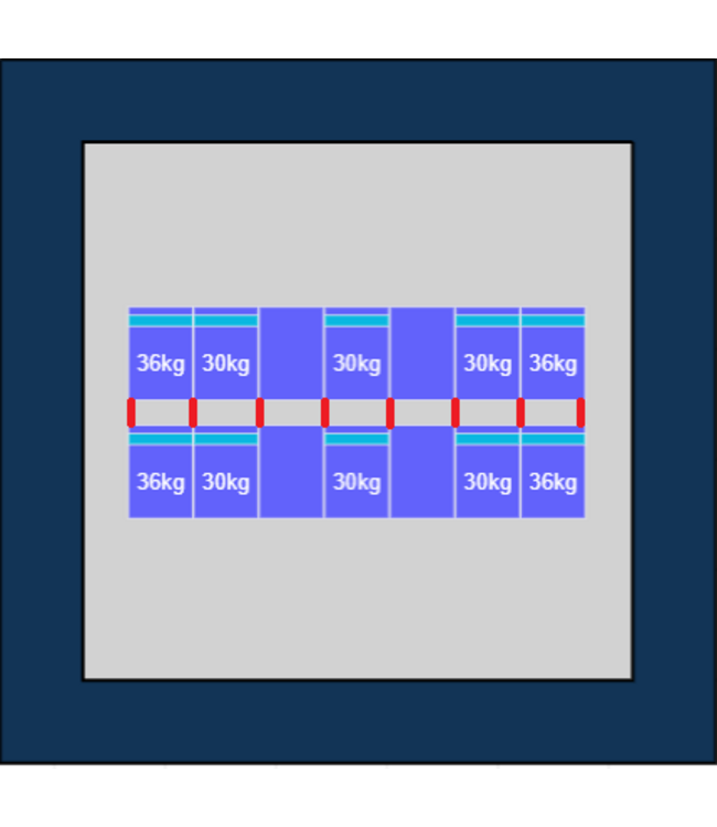 Blubase Blubase Connect Montageset - Voor 7 panelen Portrait
