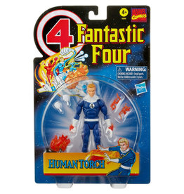 HASBRO Marvel - Fantastic Four - Human Torch - Vintage figure 15cm