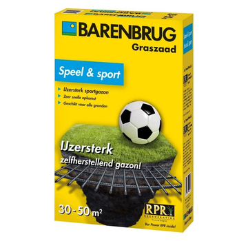 Barenbrug Barenbrug speel en sport gazon 1 kg