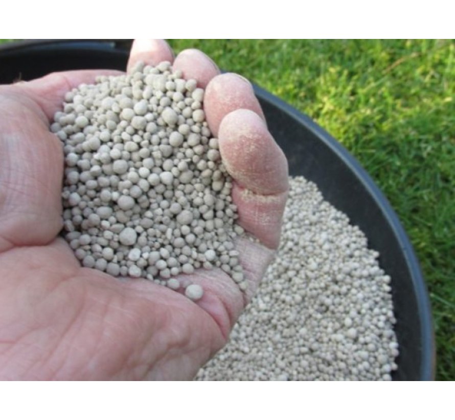 Gazonbemesting Humistart kalk in stevige hersluitbare stazak