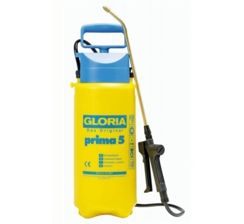 Gloria Drukspuit Gloria Prima 5 plus 5 liter zuurbestendig EPDM