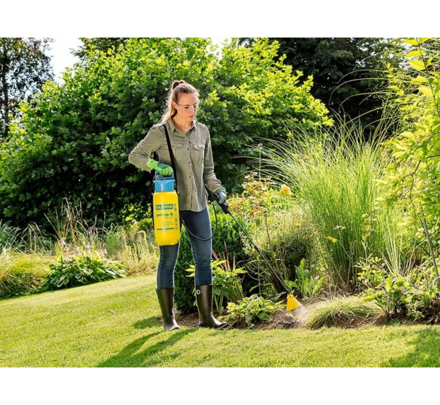 Drukspuit Gloria Prima 5 plus 5 liter zuurbestendig EPDM