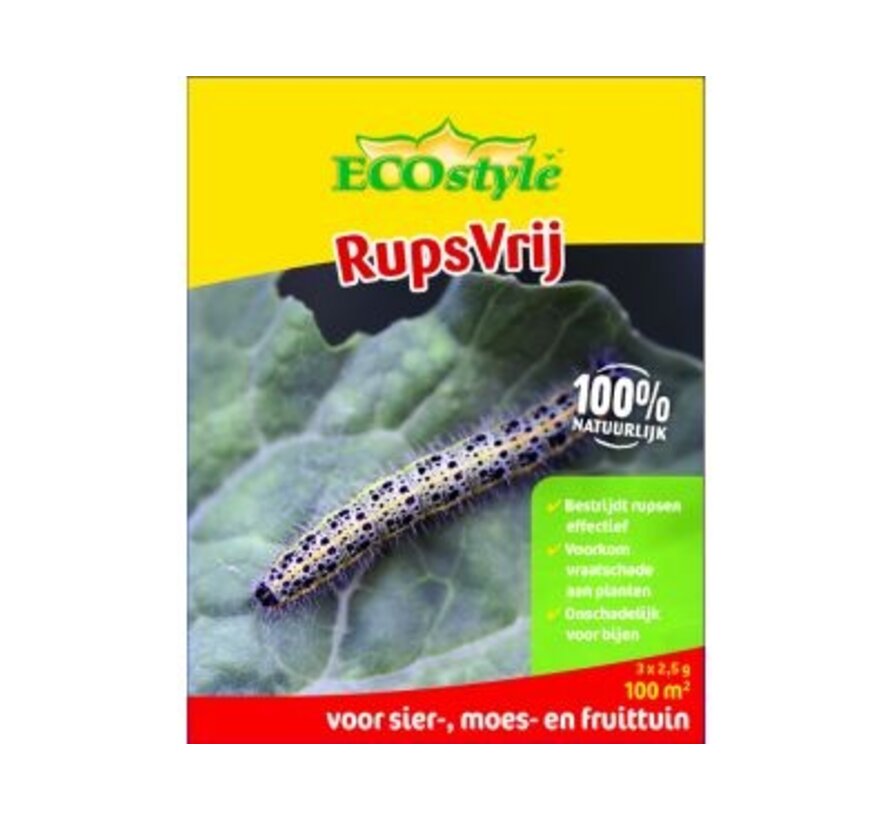 EcoStyle RupsVrij Delfin 3 x 2,5 gram < 100 m2