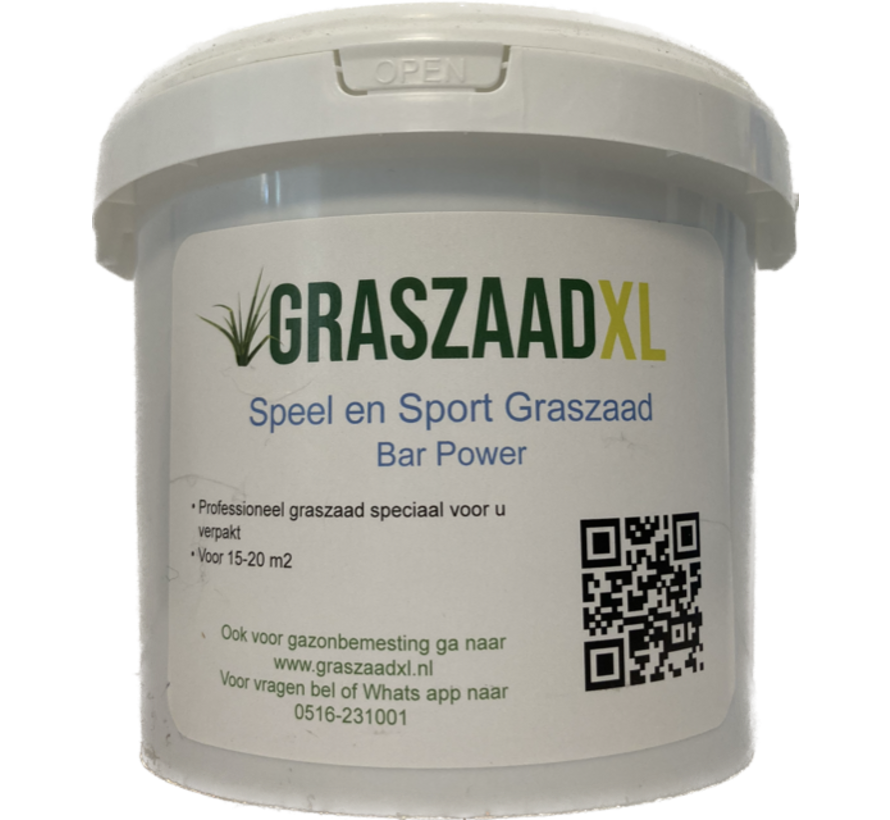 Graszaadxl graszaad speel en sport < 25 m²
