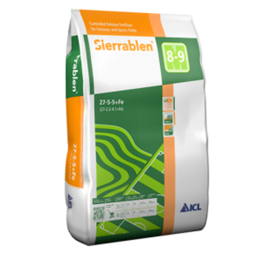ICL Sierrablen 27-5-5 +Fe - tot 40 - <600 m²