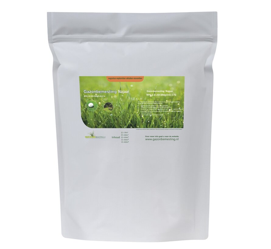 Gazonbemesting Najaar - tot 50m2