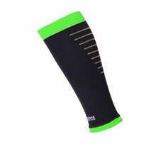 Horizon Calf Sleeves - Zwart / Groen