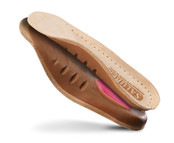 Saluber leren driekwart inlegzool