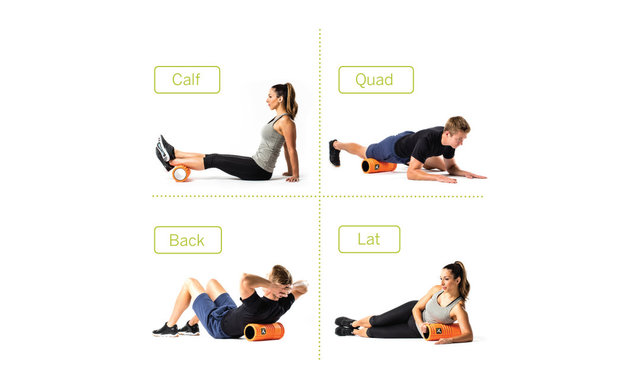 Triggerpoint Foam Roller the Grid - Oranje