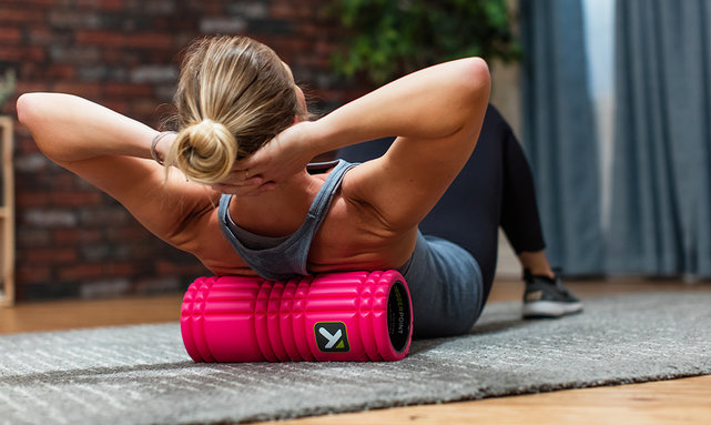 Triggerpoint Foam Roller the Grid - Roze