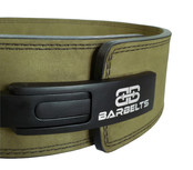 Barbelts Lever belt 10mm Groen - Powerlift riem