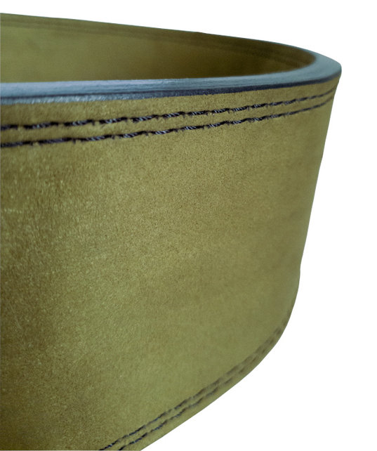 Barbelts Lever belt 10mm Groen - Powerlift riem